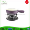 China factory HF603 nonstick cheese pot fondue stand